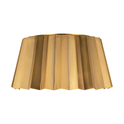 Plisse Flush Mount