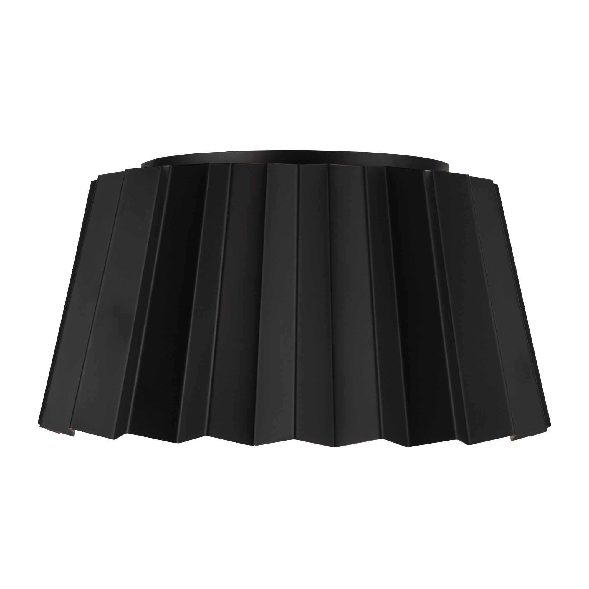 Plisse Flush Mount