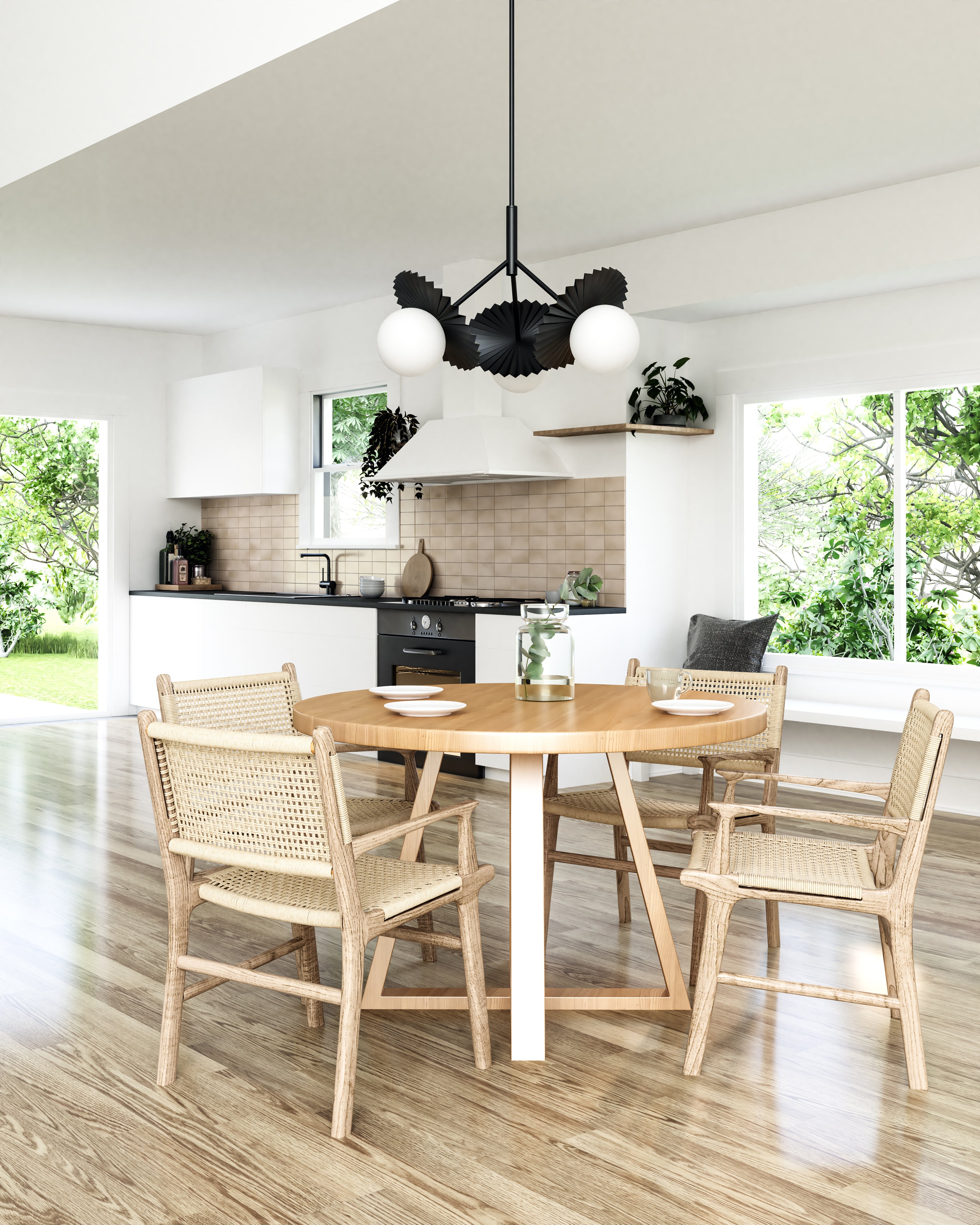 Plume Chandelier