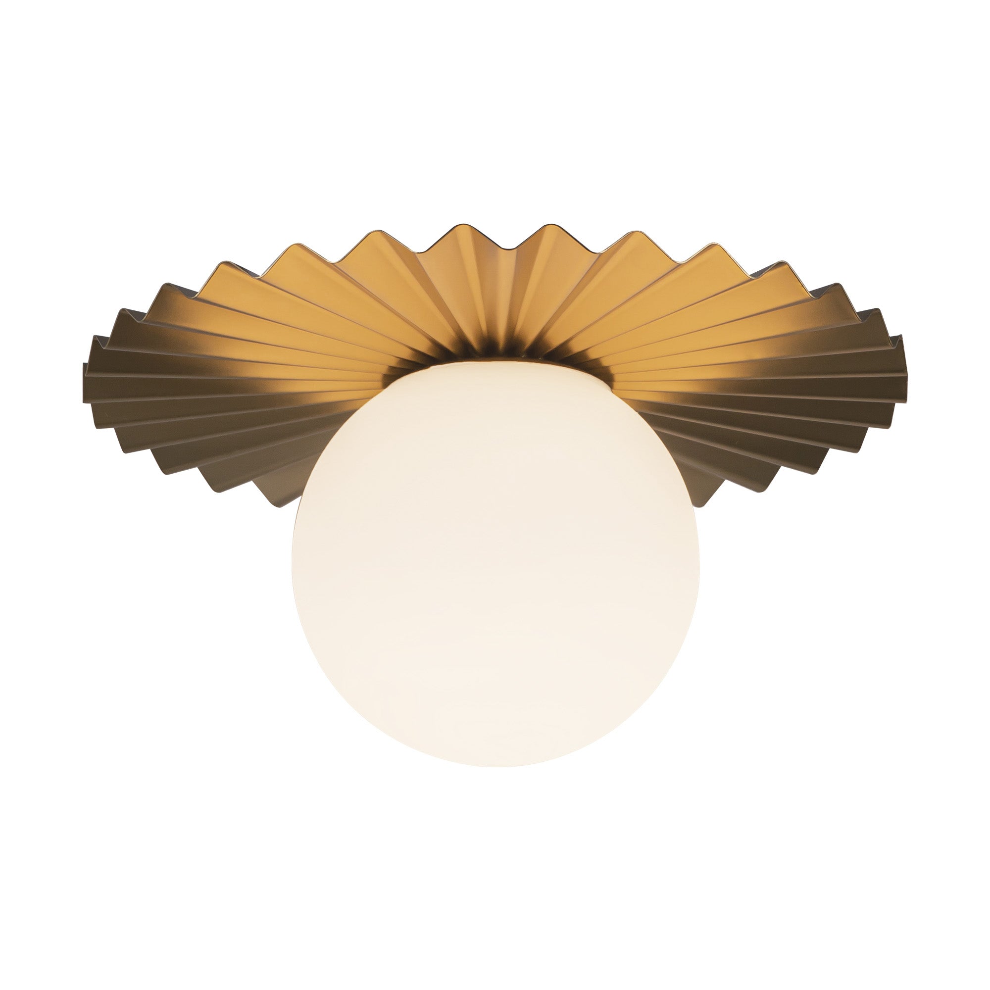 Plume 12" 1 Light Flush Mount