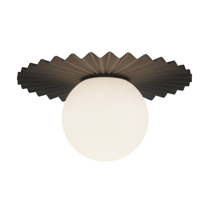 Plume 12" 1 Light Flush Mount