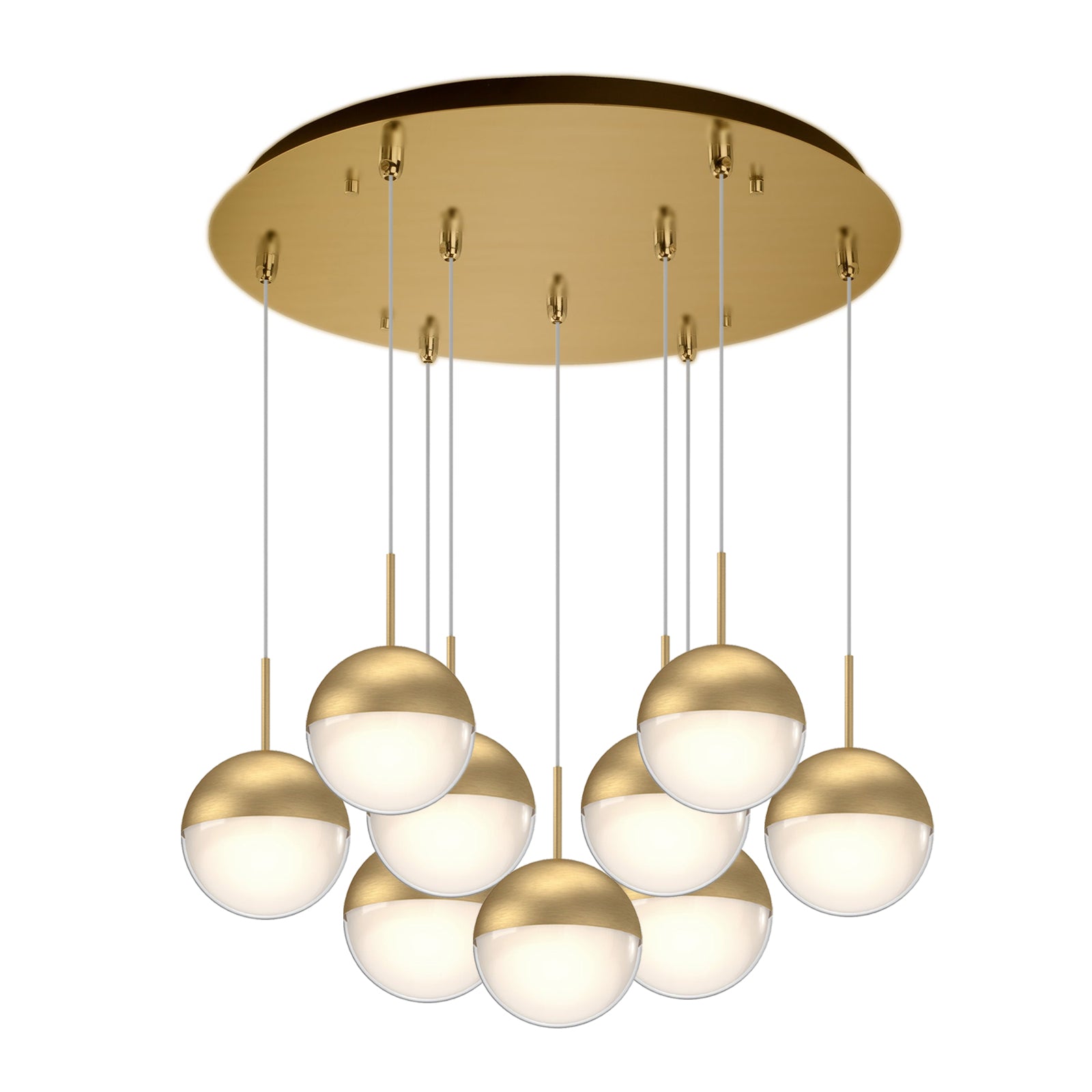 Pluto 18" 9-Light Multi Pendant