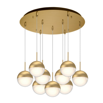 Pluto 18" 9-Light Multi Pendant