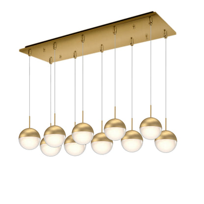 Pluto 27" 10-Light Multi Pendant