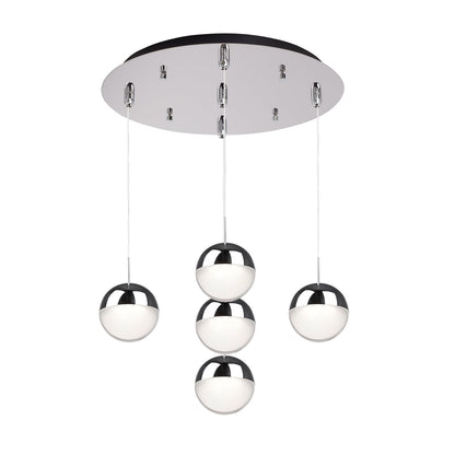 Pluto 14" 5-Light Multi Pendant