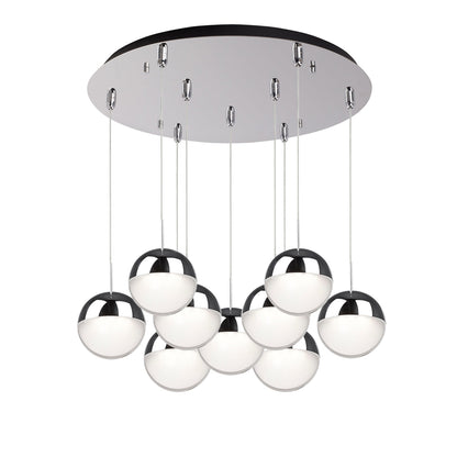 Pluto 18" 9-Light Multi Pendant