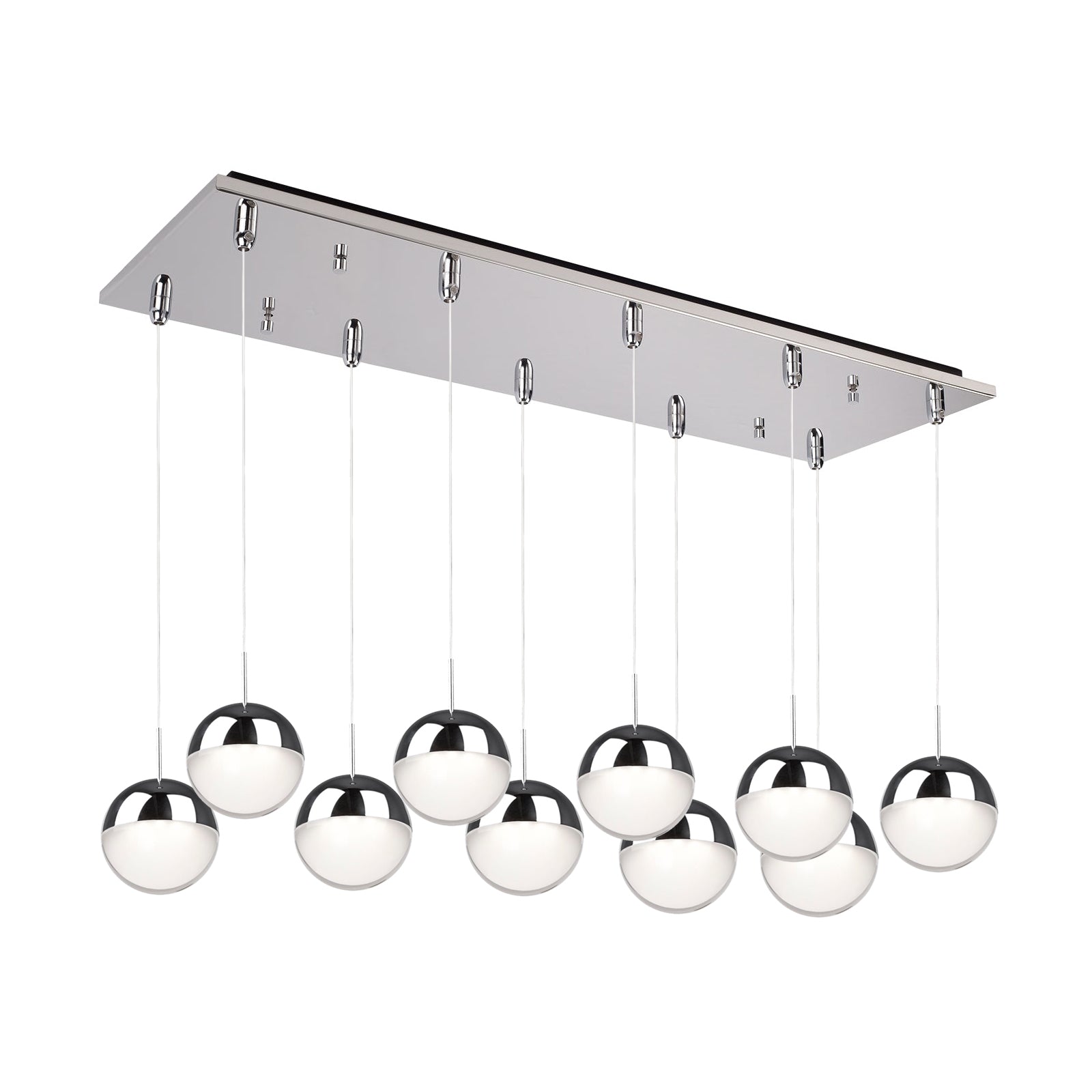 Pluto 27" 10-Light Multi Pendant