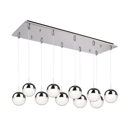 Pluto 27" 10-Light Multi Pendant