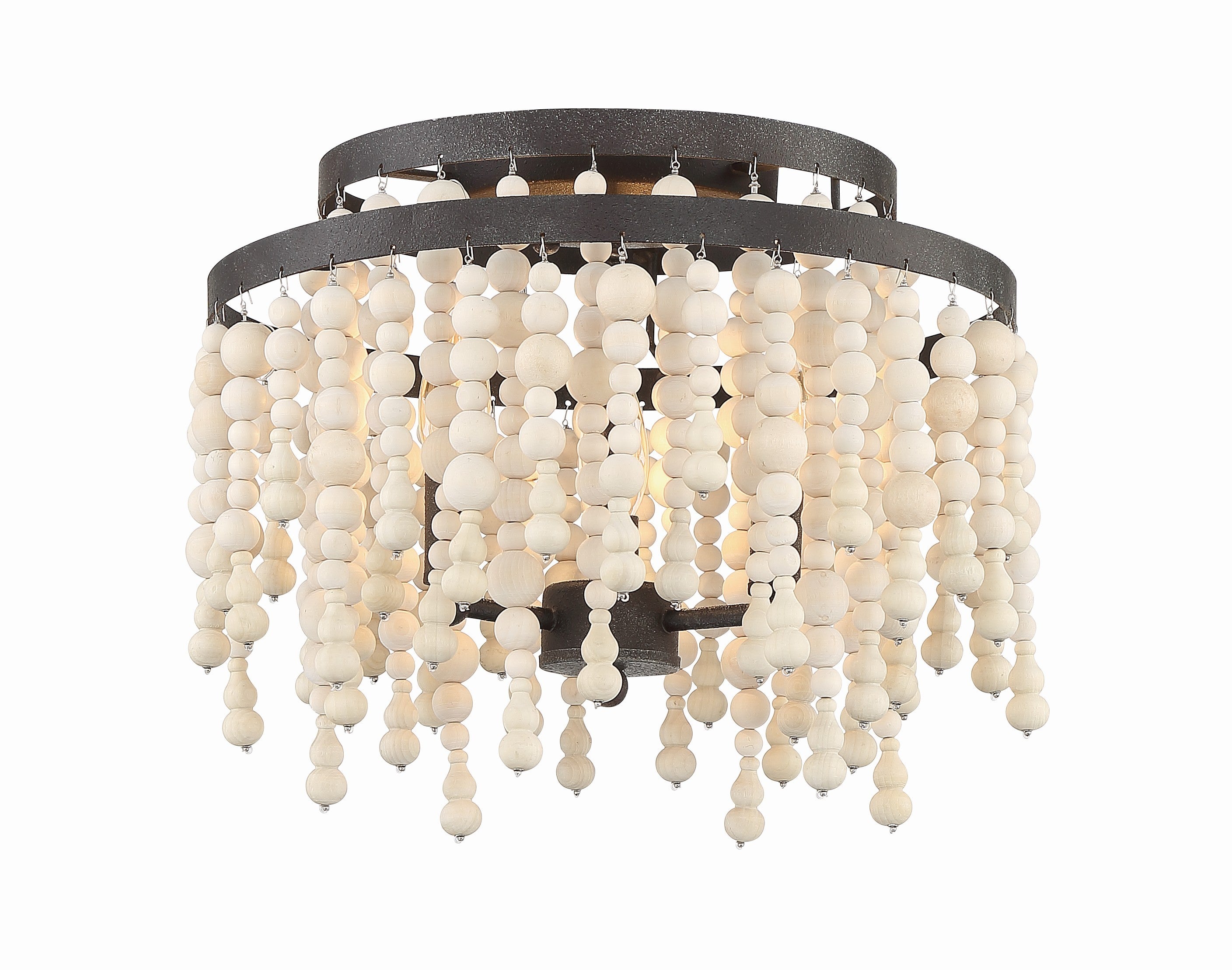 Poppy 15'' Semi Flush Mount