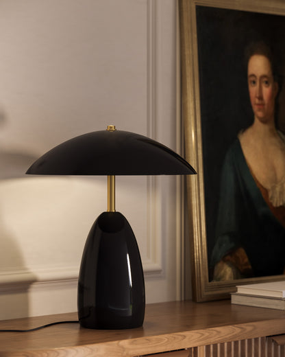 Poppy 12" dimmable LED Table Lamp