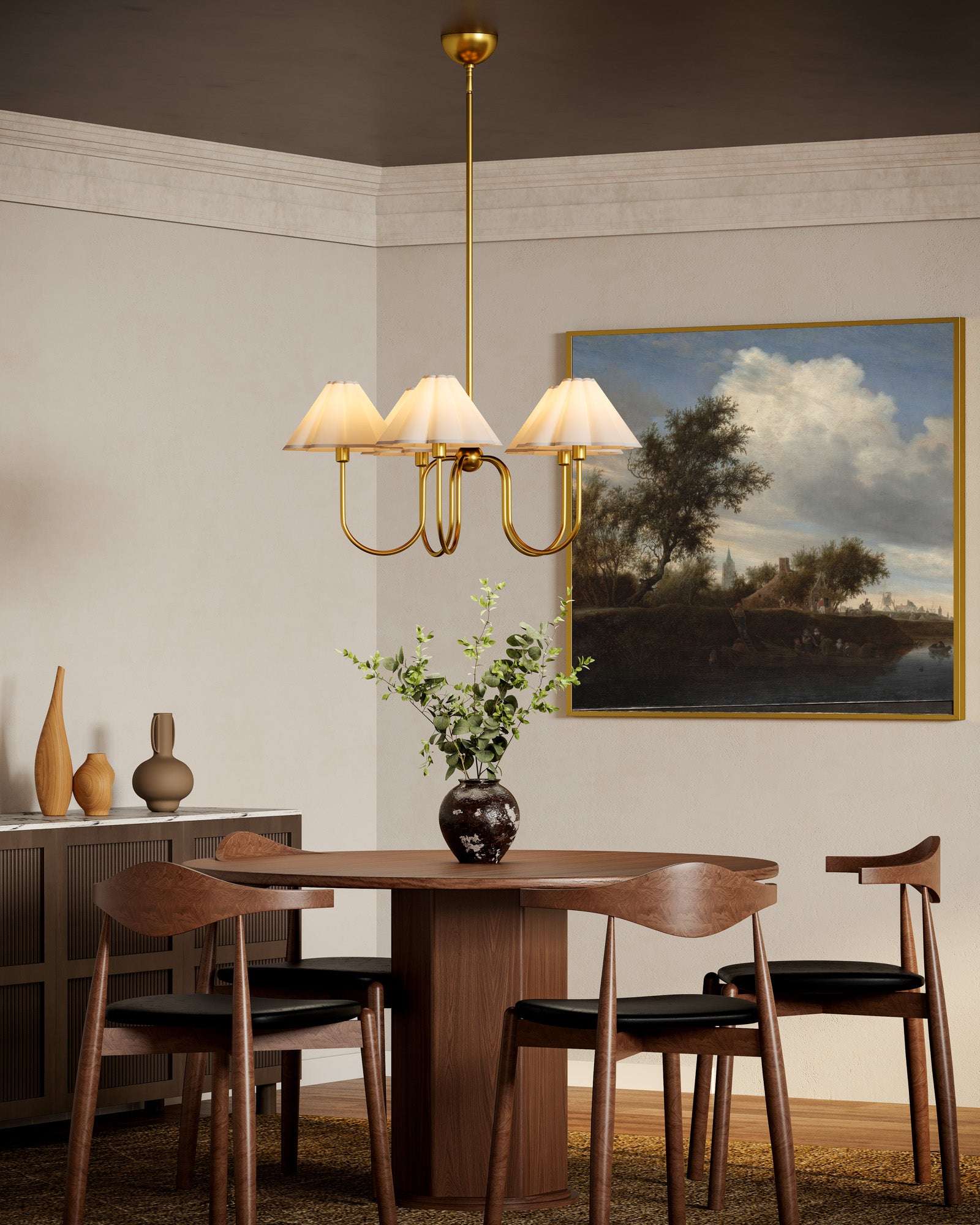 Rosemary 31" Socket Chandelier