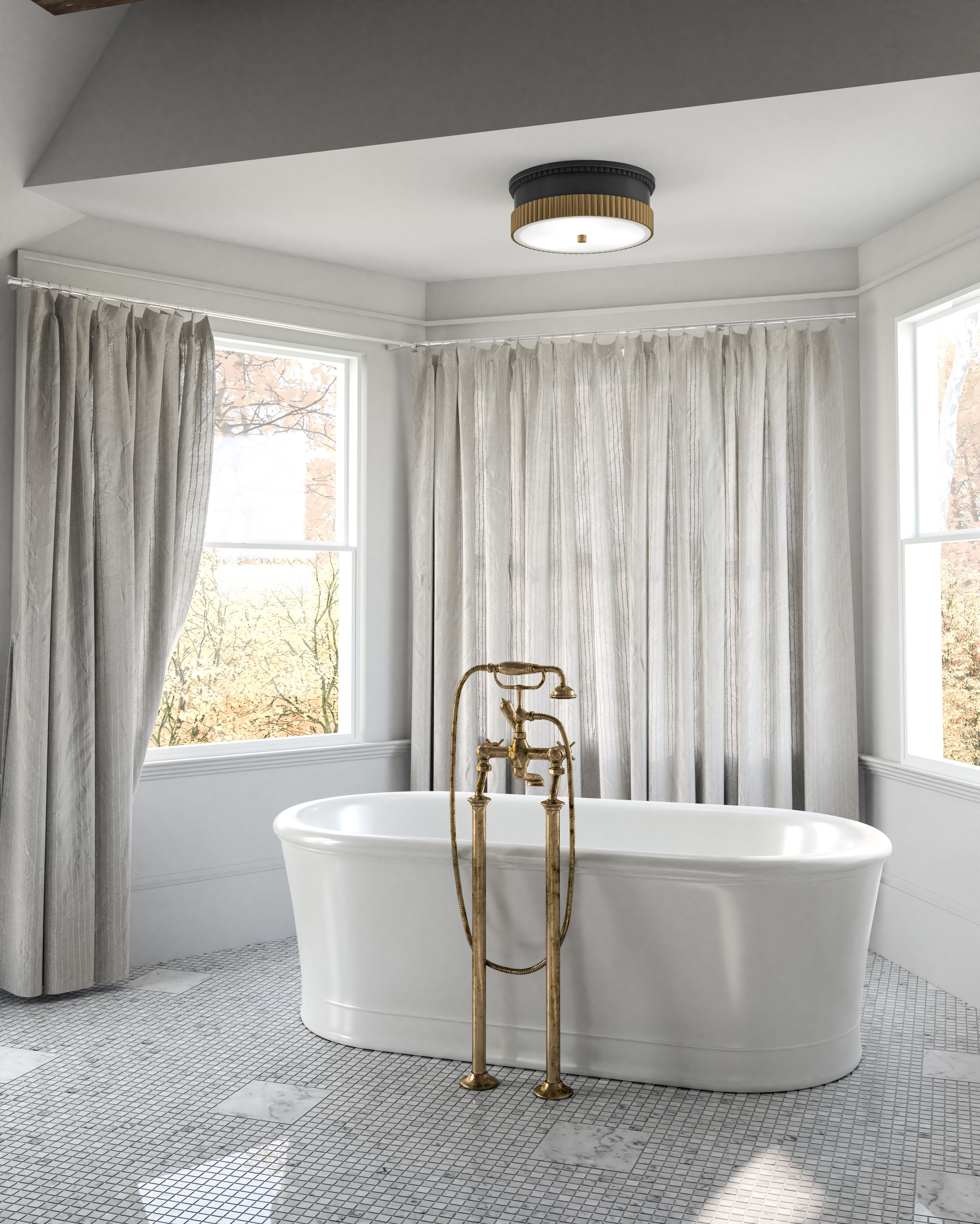 Rue Flush Mount
