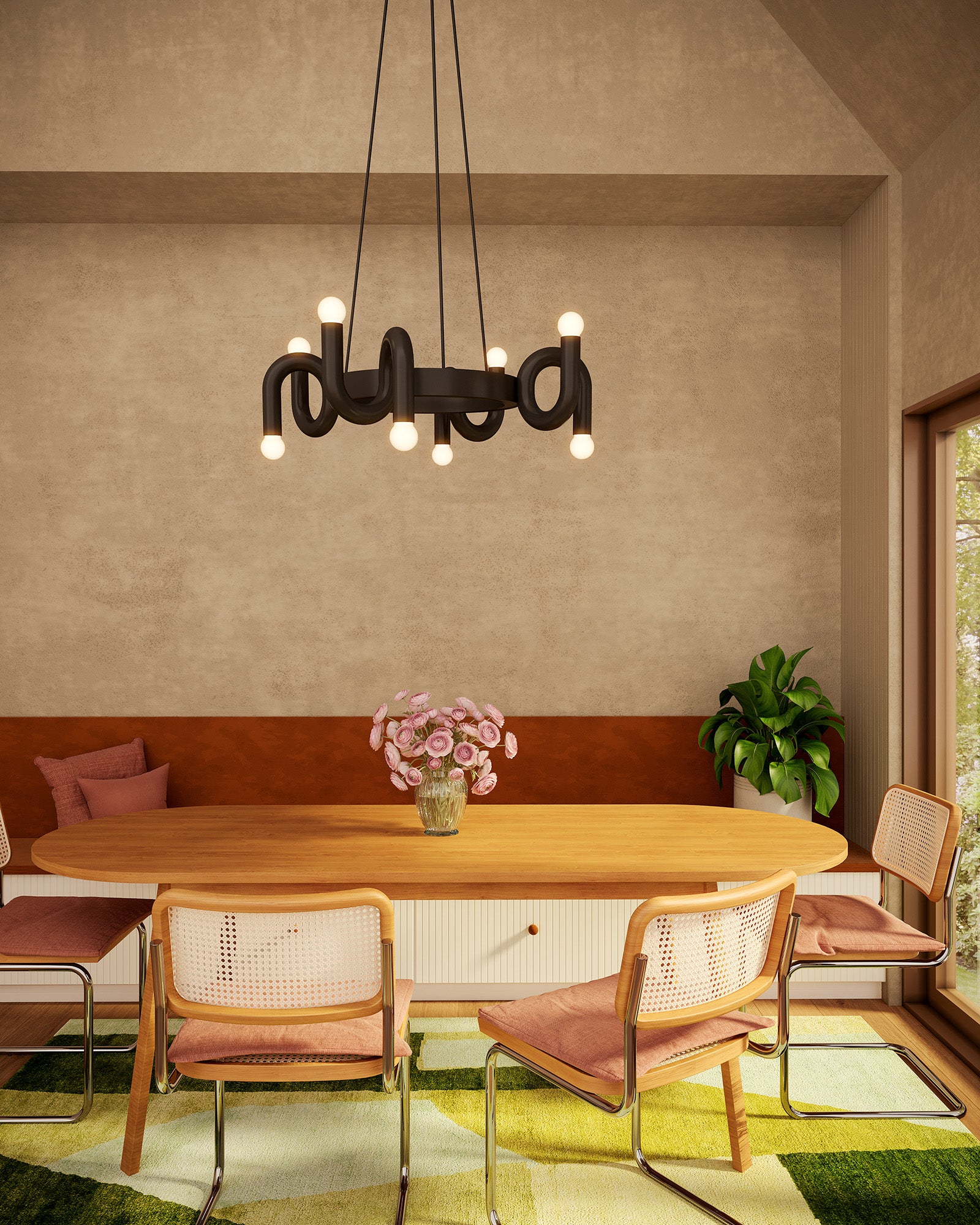 Sadie 23" Socket Chandelier