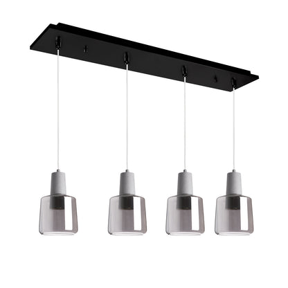Samson 28" 4-Light Multi Pendant