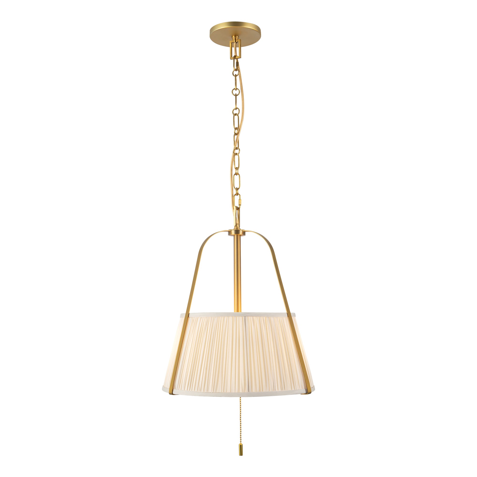 Scout 13" Gold Pendant