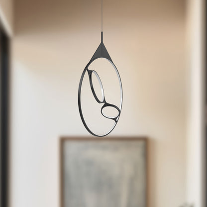 Serif 24" LED Pendant