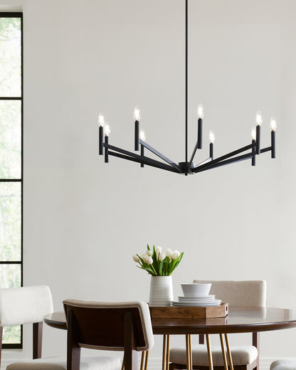 Vector Nine Light Chandelier