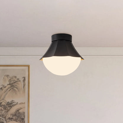 Shelton 12" Semi-Flush Mount
