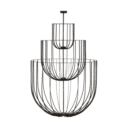 Sanchi Grande Three Tier Chandelier