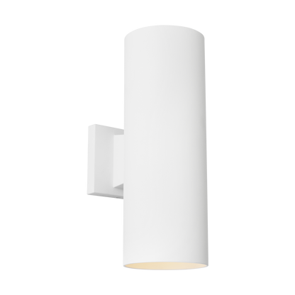 Outdoor Cylinders Medium Two Light Wall Lantern