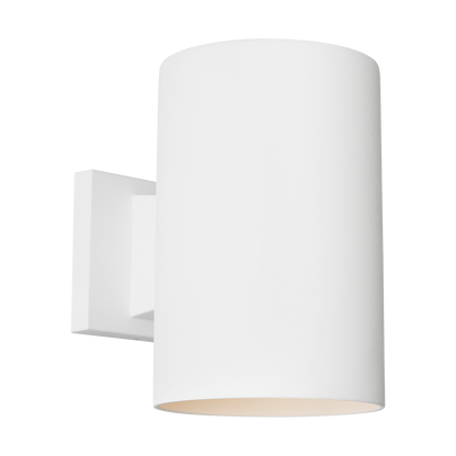 Outdoor Cylinders Medium One Light Wall Lantern