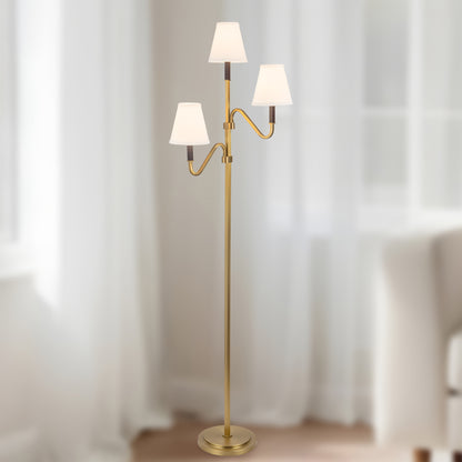 Sloan 68" Gold Floor Lamp