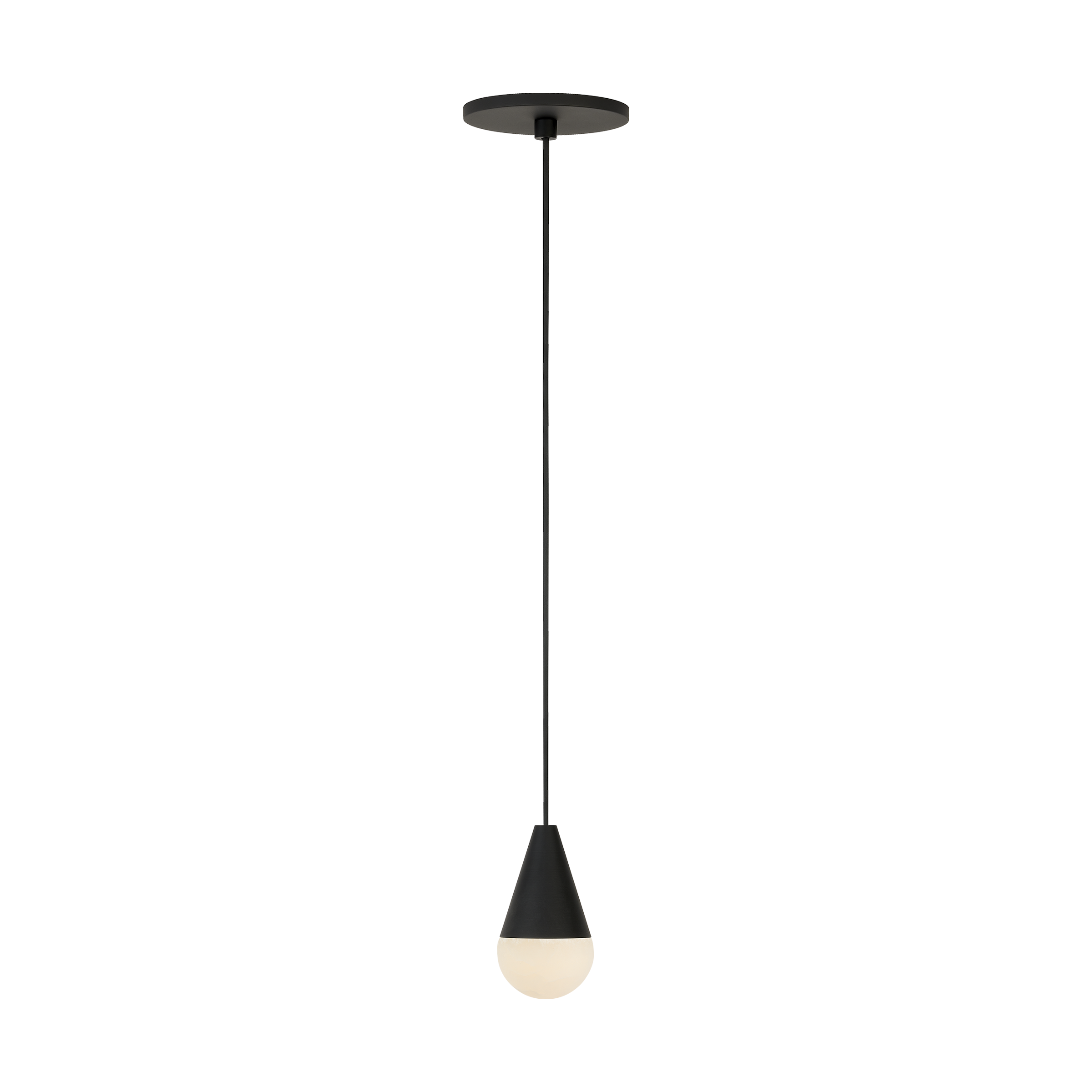 Cupola Alabaster 1 Light Pendant