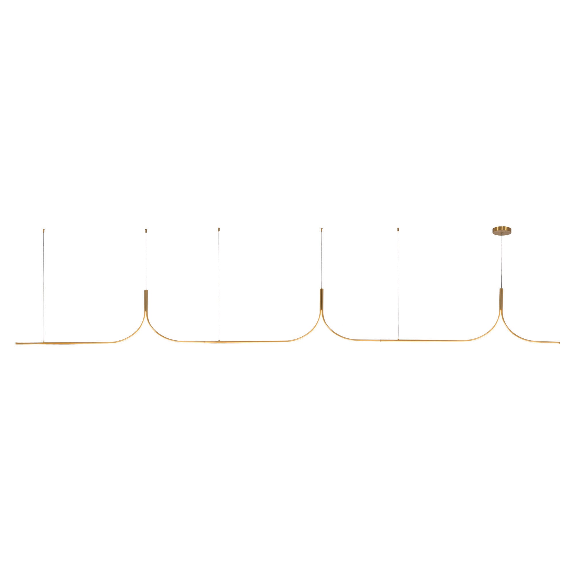 Thread 15-ft dimmable LED Linear Pendant with Remote Driver
