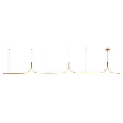Thread 15-ft dimmable LED Linear Pendant with Remote Driver