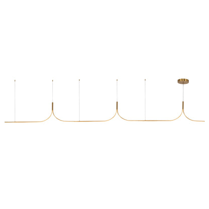 Thread 15-ft dimmable LED Linear Pendant