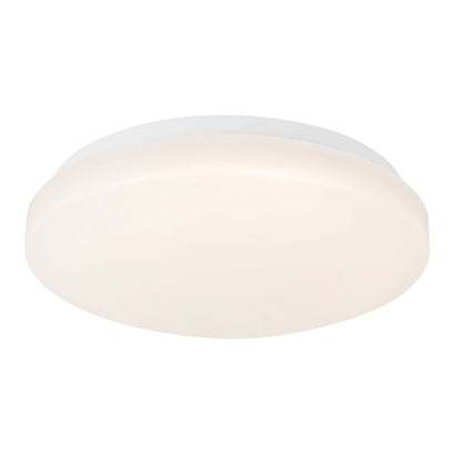 Tio 11" White dimmable LED Flush Mount