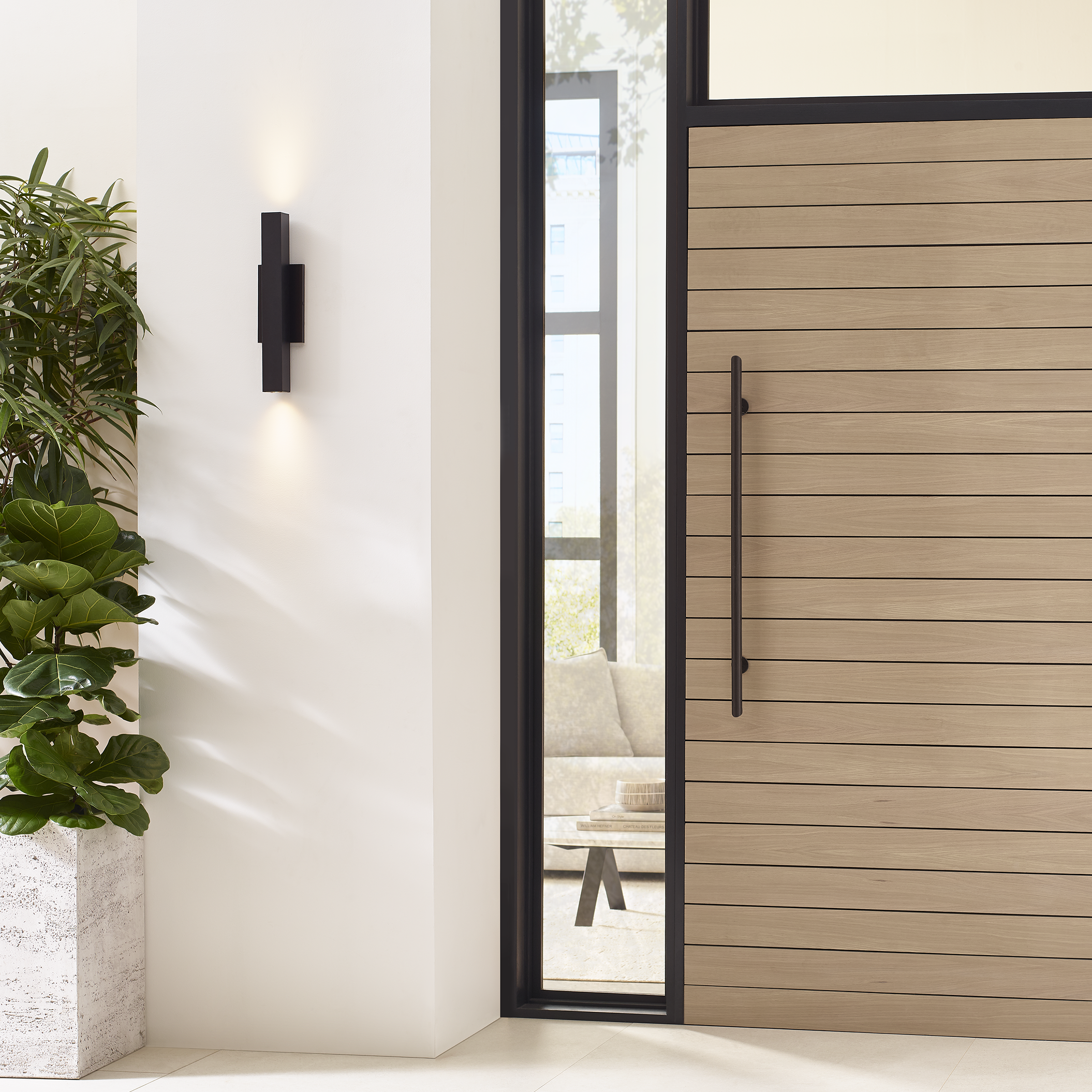 Chara Square Outdoor Wall