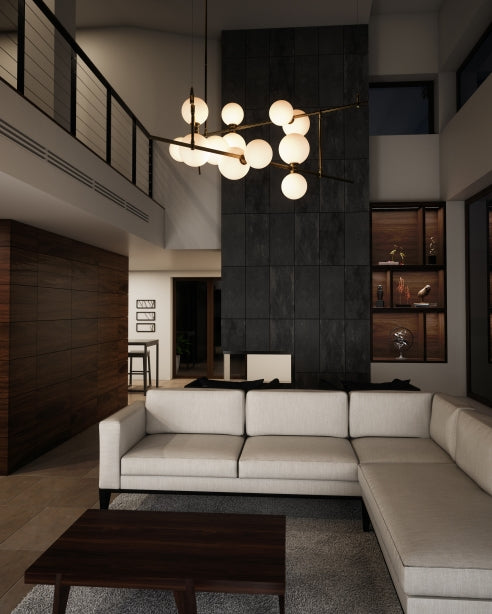 ModernRail Chandelier