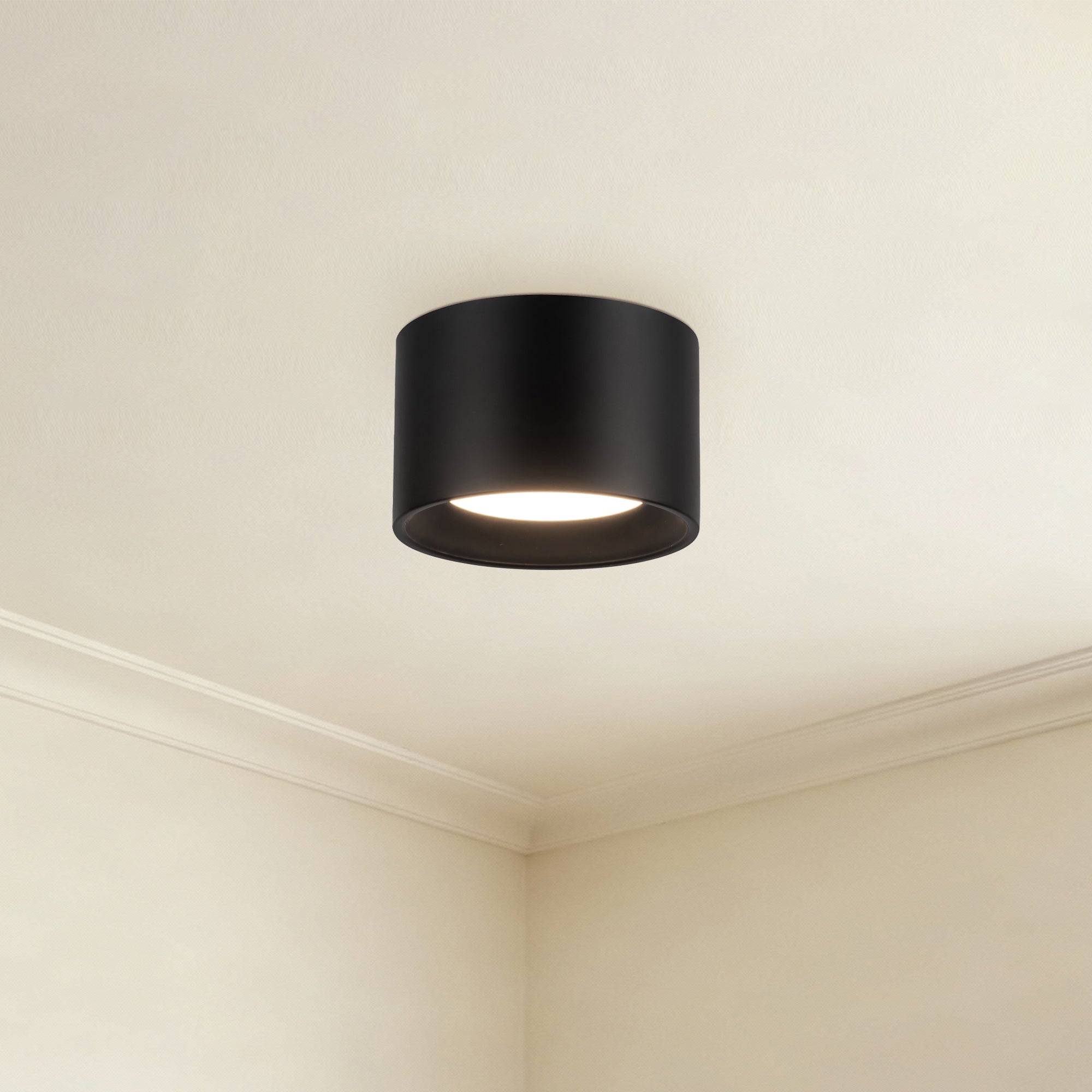 Uma 6" dimmable LED Semi-Flush Mount