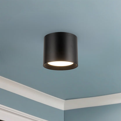 Uma 7" dimmable LED Semi-Flush Mount