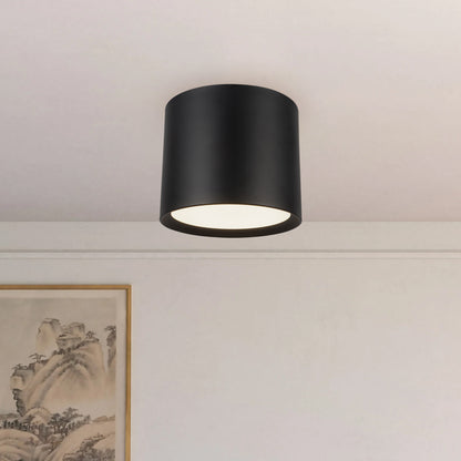 Uma 12" dimmable LED Semi-Flush Mount