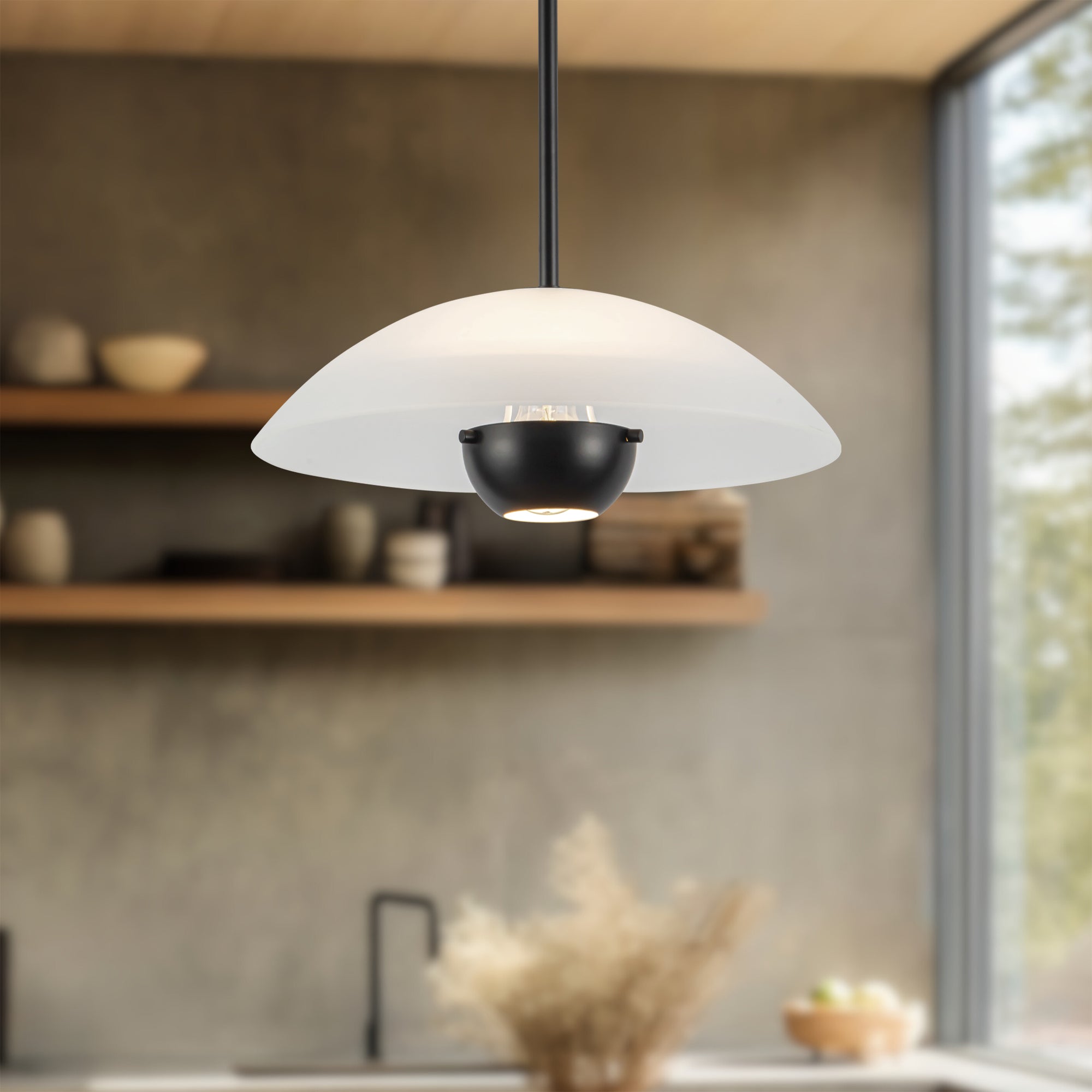 Umbra 14" Black Pendant