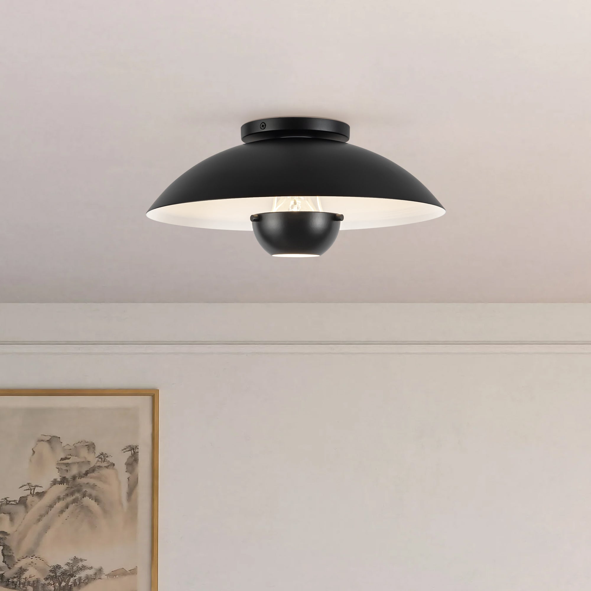 Umbra 14" Semi-Flush Mount