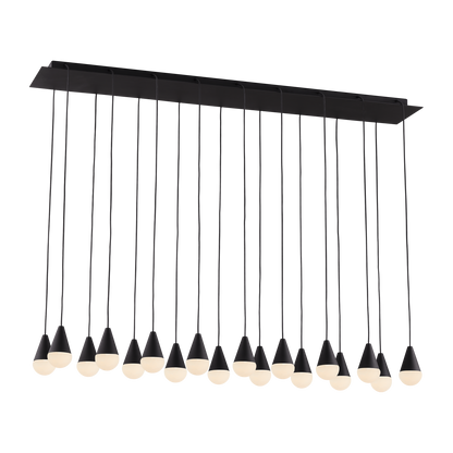 Cupola Alabaster 18 Light Chandelier
