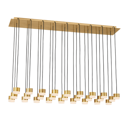 Gable Alabaster 27 Light Chandelier