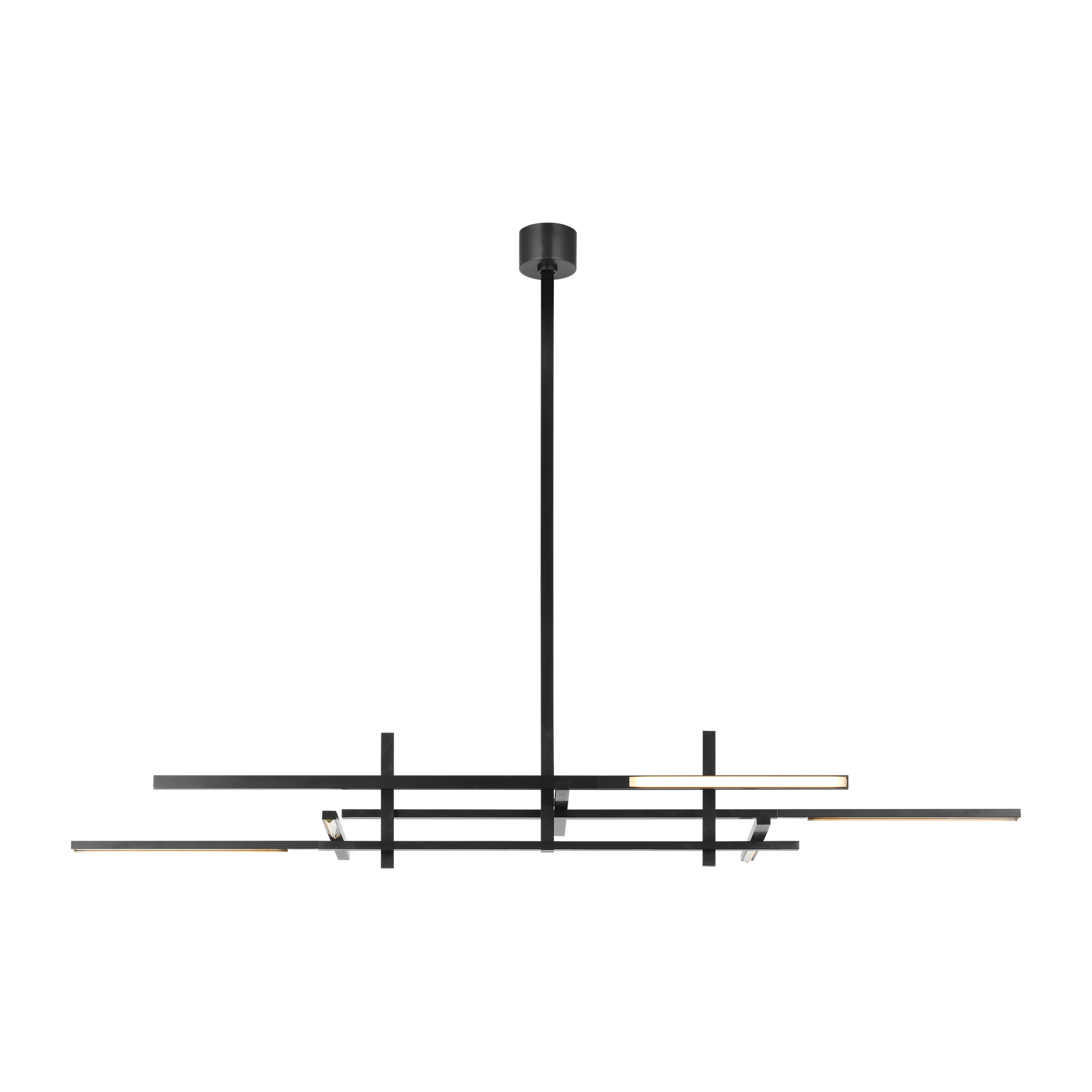 Cityscape Stacked Linear Chandelier
