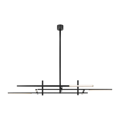 Cityscape Stacked Linear Chandelier