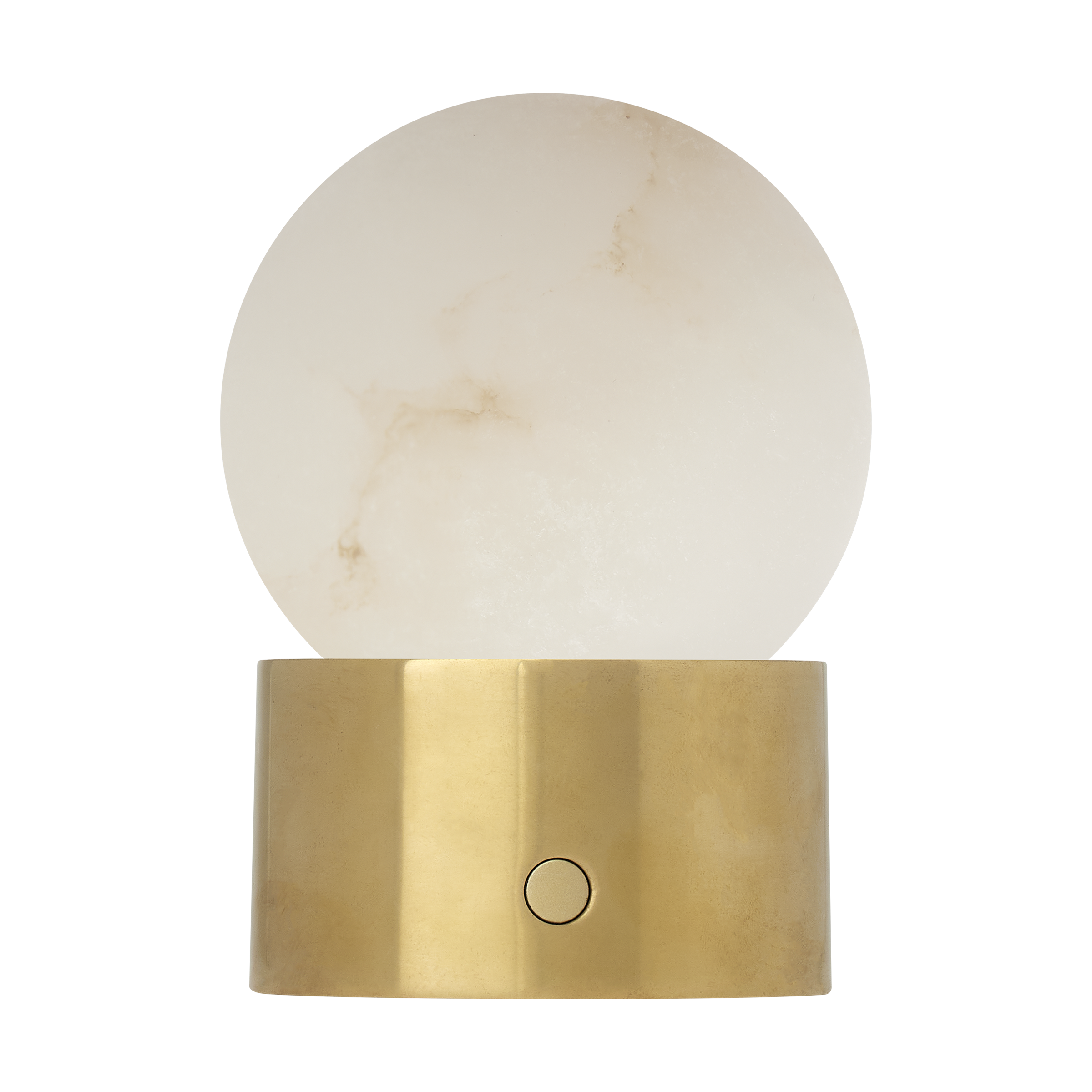 Mina Alabaster Accent Rechargeable Table Lamp
