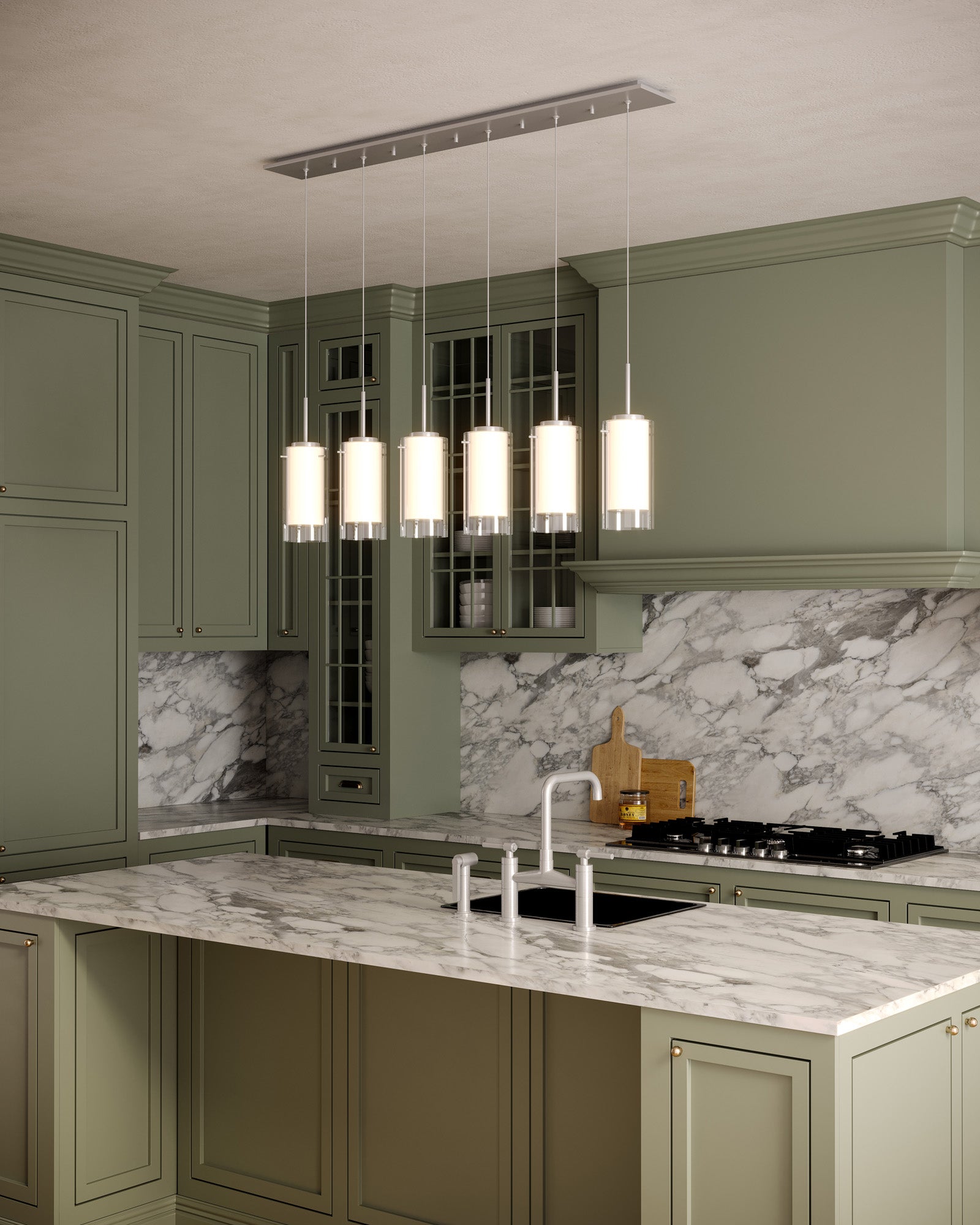 Verona 42" 6-Light Multi Pendant