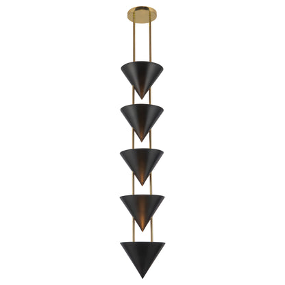 Versus 10" Black Pendant