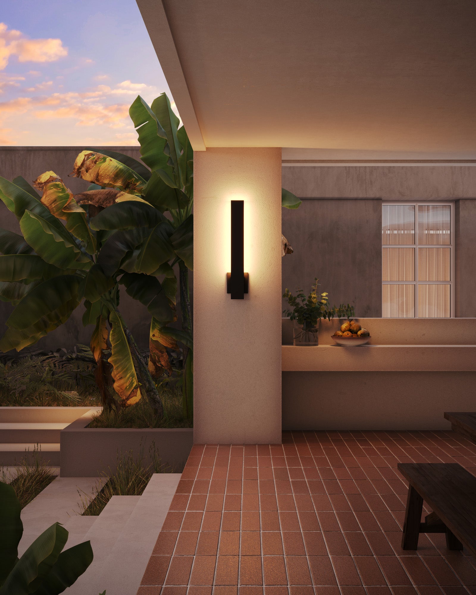 Vesta 24" LED All terior Wall