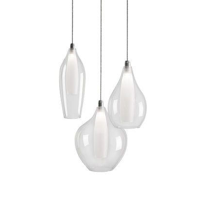Victoria 3 Head LED Multi Pendant