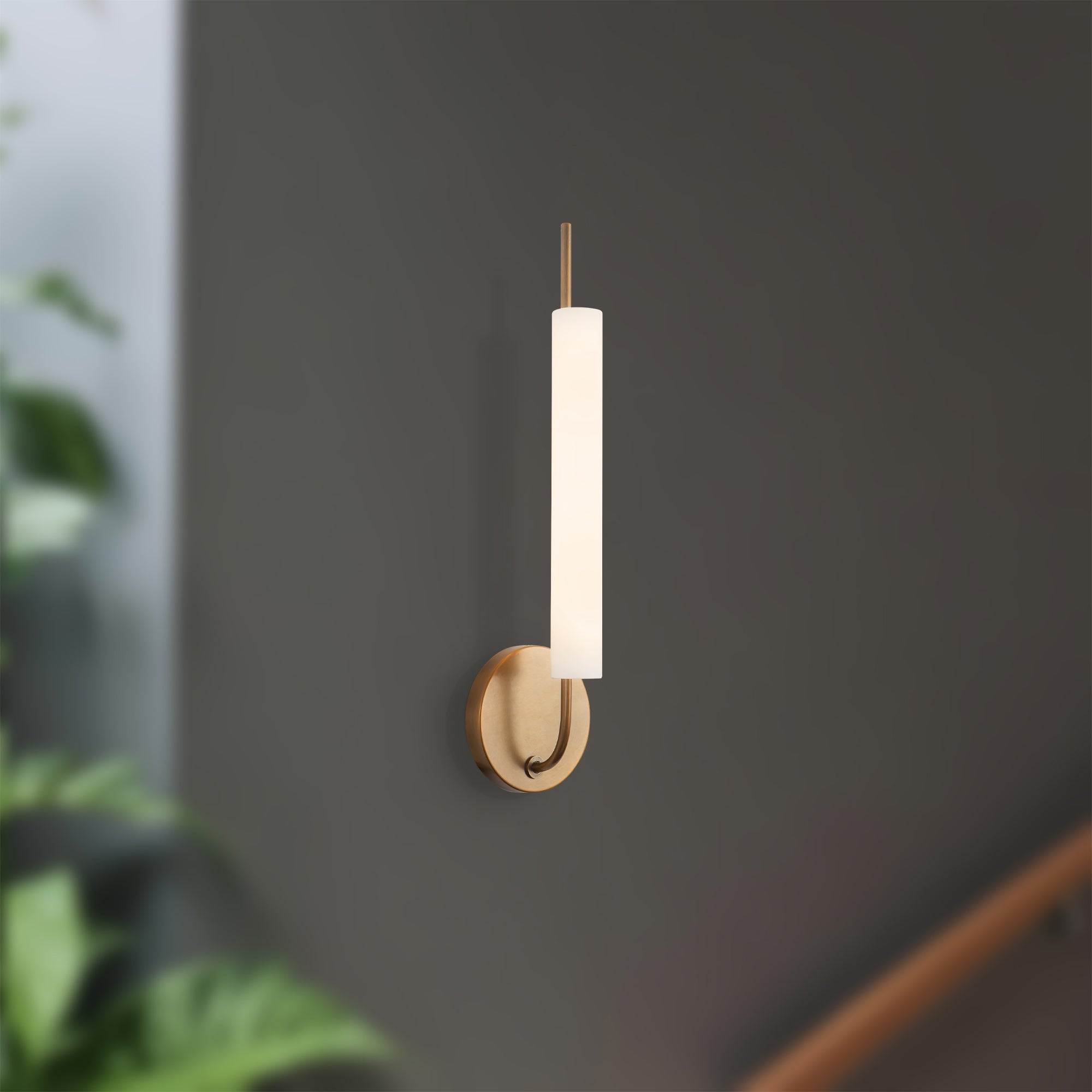 Wick 20" dimmable LED Wall Sconce
