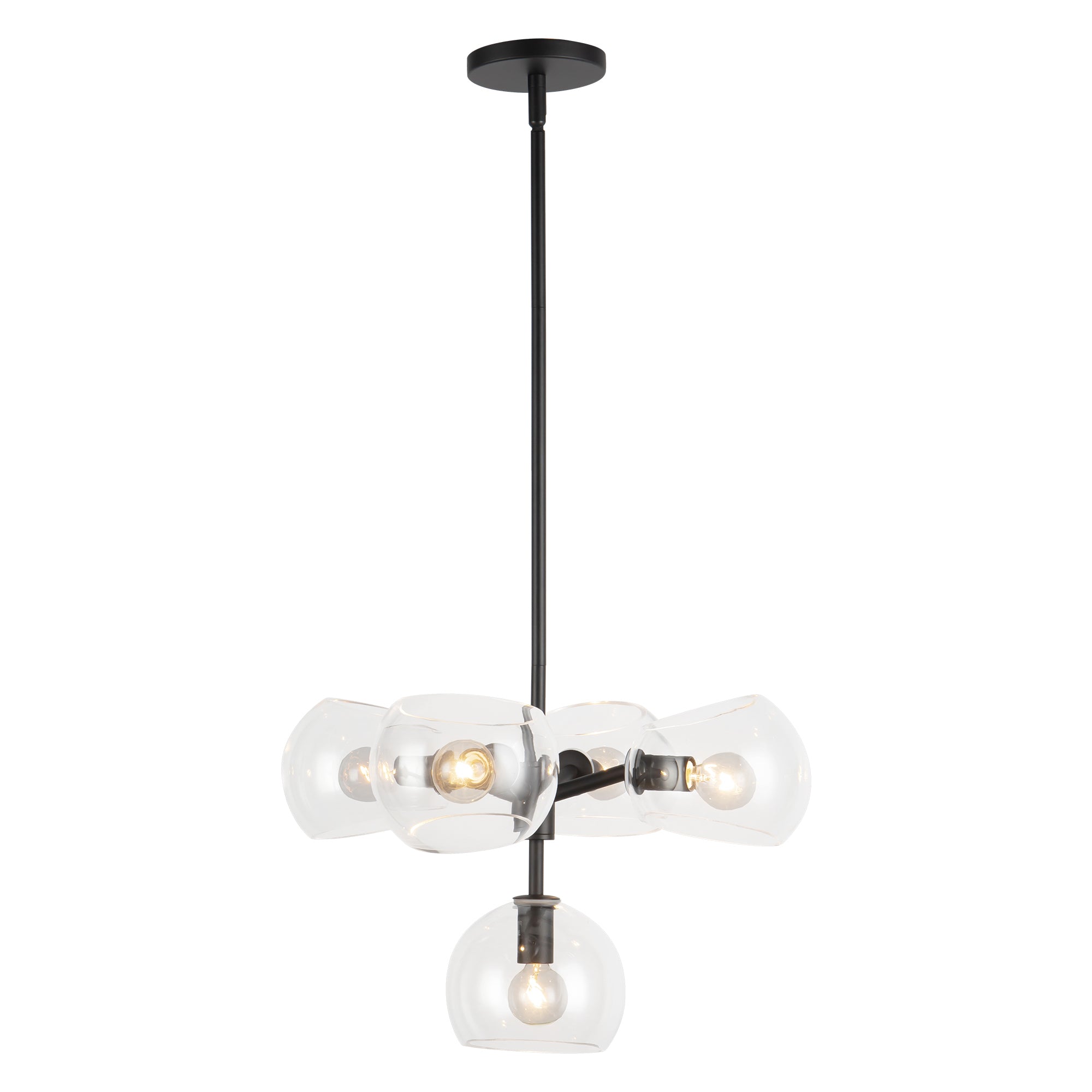 Willow 18" 5 Lights Chandeliers