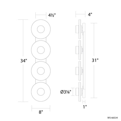 Fresco Bath Vanity Light